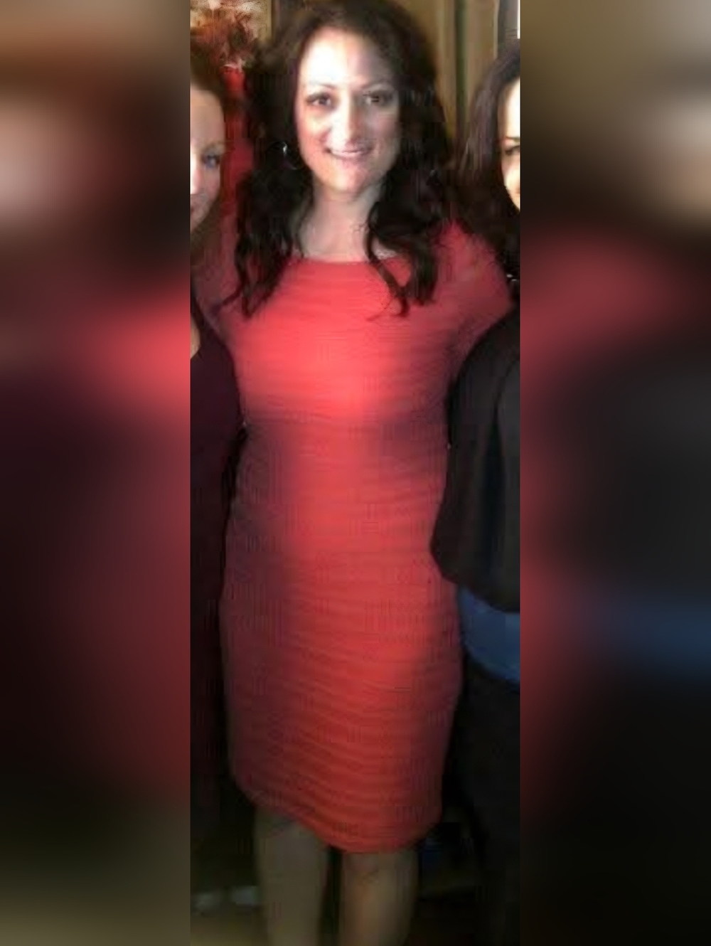 French Connection knit pointelle dress